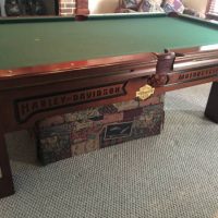 8 ft Harley-Davidson Pool Table with Accessories(SOLD)